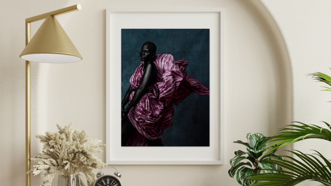 Black beauty art by Harry Odunze blog banner